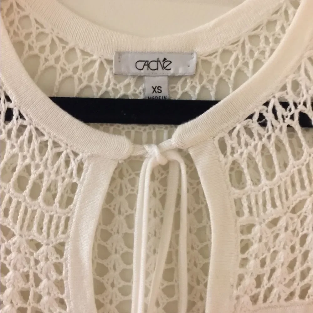 Cache lace top